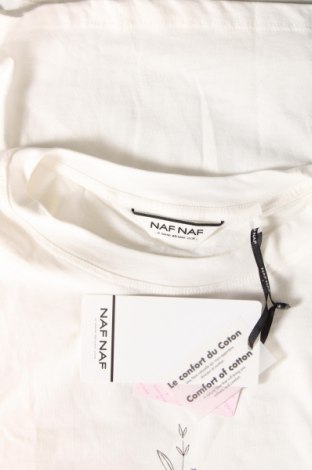 Дамска блуза Naf Naf, Размер XL, Цвят Бял, Цена 72,00 лв.