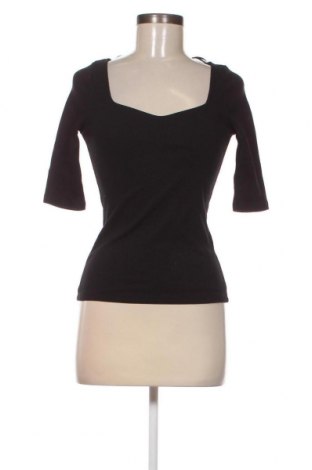 Дамска блуза Naf Naf, Размер XS, Цвят Черен, Цена 16,56 лв.