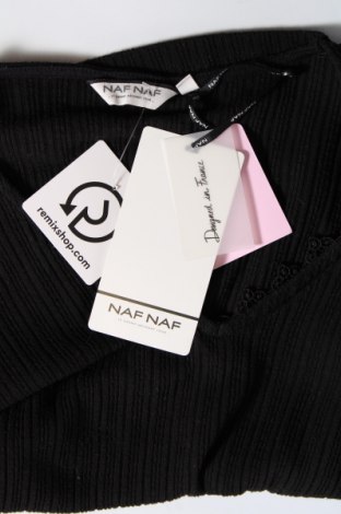 Γυναικεία μπλούζα Naf Naf, Μέγεθος S, Χρώμα Μαύρο, Τιμή 11,13 €