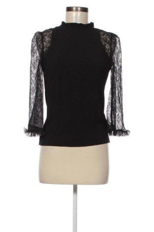 Γυναικεία μπλούζα Naf Naf, Μέγεθος S, Χρώμα Μαύρο, Τιμή 7,42 €