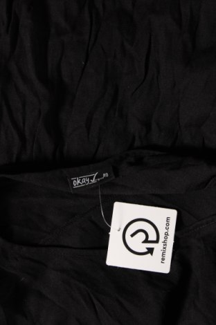 Bluză de femei Okay, Mărime M, Culoare Negru, Preț 10,63 Lei