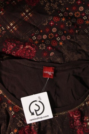 Γυναικεία μπλούζα Olsen, Μέγεθος XL, Χρώμα Καφέ, Τιμή 3,12 €