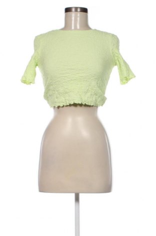 Дамска блуза Pieces, Размер S, Цвят Зелен, Цена 6,00 лв.