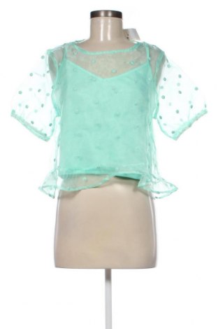 Γυναικεία μπλούζα Pimkie, Μέγεθος M, Χρώμα Πράσινο, Τιμή 6,07 €