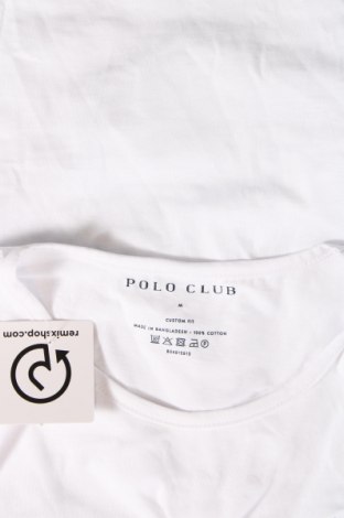 Γυναικεία μπλούζα Polo Club, Μέγεθος M, Χρώμα Λευκό, Τιμή 33,13 €