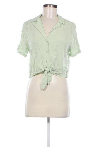 Дамска блуза Pull&Bear, Размер M, Цвят Зелен, Цена 5,51 лв.