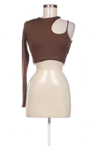 Damen Shirt Pull&Bear, Größe M, Farbe Braun, Preis € 2,78