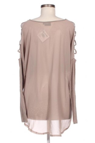 Дамска блуза Rainbow, Размер XL, Цвят Кафяв, Цена 3,61 лв.