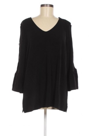 Дамска блуза Rockmans, Размер XXL, Цвят Черен, Цена 72,00 лв.