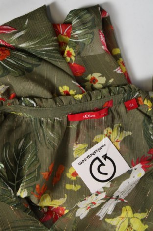 Дамска блуза S.Oliver, Размер XS, Цвят Многоцветен, Цена 5,04 лв.