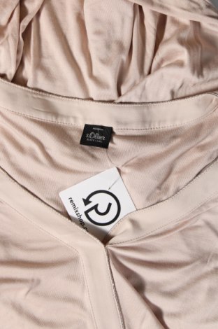 Γυναικεία μπλούζα S.Oliver Black Label, Μέγεθος XXL, Χρώμα  Μπέζ, Τιμή 9,91 €