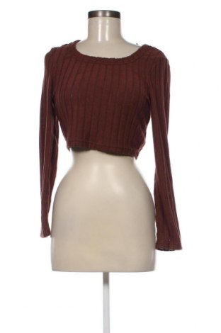 Γυναικεία μπλούζα SHEIN, Μέγεθος L, Χρώμα Καφέ, Τιμή 15,84 €