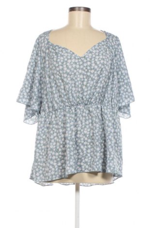 Damen Shirt SHEIN, Größe 4XL, Farbe Blau, Preis 7,40 €