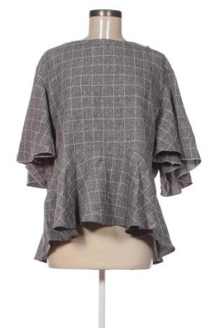 Дамска блуза SHEIN, Размер 4XL, Цвят Сив, Цена 12,16 лв.