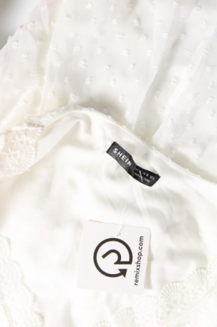 Damen Shirt SHEIN, Größe M, Farbe Weiß, Preis 3,31 €