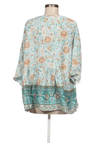Γυναικεία μπλούζα SHEIN, Μέγεθος XXL, Χρώμα Μπλέ, Τιμή 11,75 €