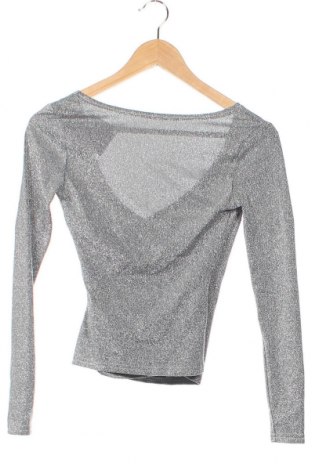 Γυναικεία μπλούζα SHEIN, Μέγεθος XS, Χρώμα Ασημί, Τιμή 11,75 €