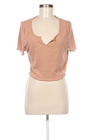 Дамска блуза SHEIN, Размер XXL, Цвят Кафяв, Цена 7,60 лв.