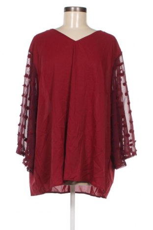 Дамска блуза SHEIN, Размер XXL, Цвят Червен, Цена 11,40 лв.