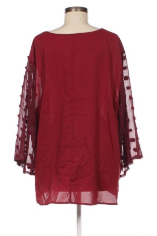 Дамска блуза SHEIN, Размер XXL, Цвят Червен, Цена 12,73 лв.