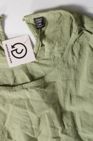Дамска блуза SHEIN, Размер 4XL, Цвят Зелен, Цена 11,59 лв.