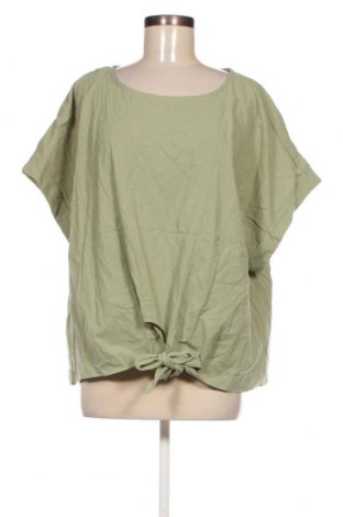 Дамска блуза SHEIN, Размер 4XL, Цвят Зелен, Цена 14,44 лв.