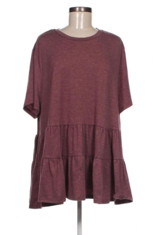 Дамска блуза SHEIN, Размер 4XL, Цвят Лилав, Цена 18,43 лв.
