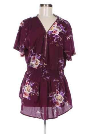Γυναικεία μπλούζα SHEIN, Μέγεθος XL, Χρώμα Βιολετί, Τιμή 11,75 €