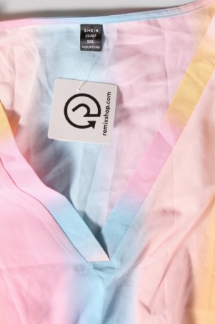 Γυναικεία μπλούζα SHEIN, Μέγεθος 5XL, Χρώμα Πολύχρωμο, Τιμή 11,75 €