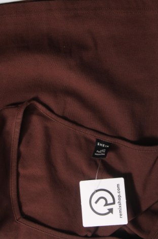 Дамска блуза SHEIN, Размер XS, Цвят Кафяв, Цена 15,93 лв.