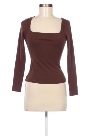 Γυναικεία μπλούζα SHEIN, Μέγεθος XS, Χρώμα Καφέ, Τιμή 8,15 €