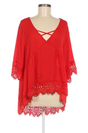 Bluză de femei SHEIN, Mărime XL, Culoare Roșu, Preț 33,13 Lei