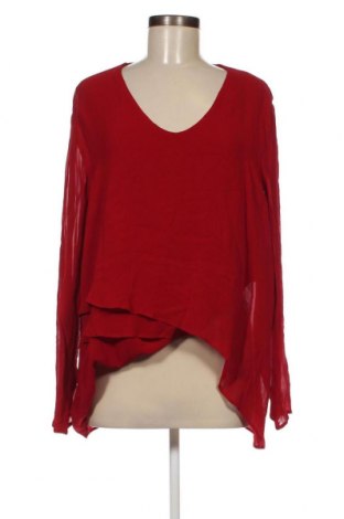 Γυναικεία μπλούζα Samoon, Μέγεθος 3XL, Χρώμα Κόκκινο, Τιμή 14,85 €