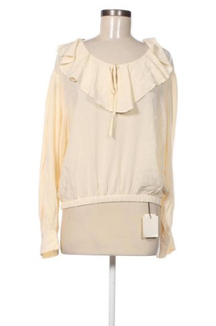 Дамска блуза Sandro, Размер M, Цвят Екрю, Цена 40,50 лв.