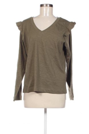 Дамска блуза Selected Femme, Размер M, Цвят Зелен, Цена 30,34 лв.