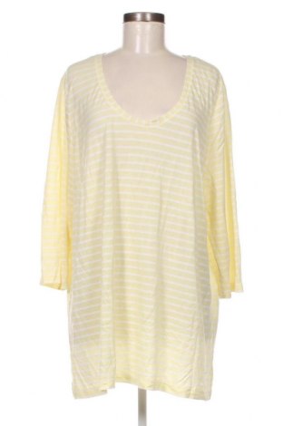 Дамска блуза Selection By Ulla Popken, Размер 3XL, Цвят Жълт, Цена 23,28 лв.