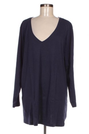 Γυναικεία μπλούζα Sheego, Μέγεθος 4XL, Χρώμα Μπλέ, Τιμή 23,01 €