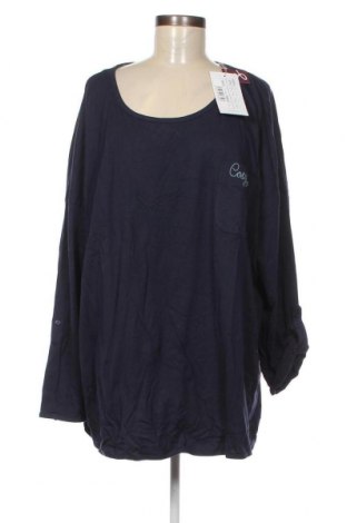 Γυναικεία μπλούζα Sheego, Μέγεθος 3XL, Χρώμα Μπλέ, Τιμή 28,20 €