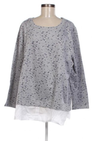 Γυναικεία μπλούζα Sheego, Μέγεθος XXL, Χρώμα Γκρί, Τιμή 17,07 €