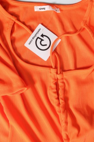 Γυναικεία μπλούζα Sinsay, Μέγεθος S, Χρώμα Πορτοκαλί, Τιμή 5,12 €