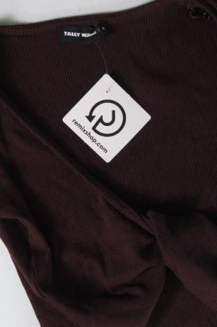 Γυναικεία μπλούζα Tally Weijl, Μέγεθος S, Χρώμα Καφέ, Τιμή 2,59 €
