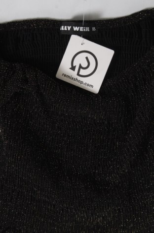 Γυναικεία μπλούζα Tally Weijl, Μέγεθος XS, Χρώμα Μαύρο, Τιμή 2,70 €