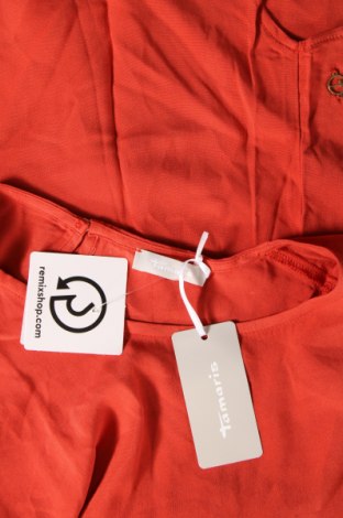 Γυναικεία μπλούζα Tamaris, Μέγεθος XS, Χρώμα Πορτοκαλί, Τιμή 5,20 €