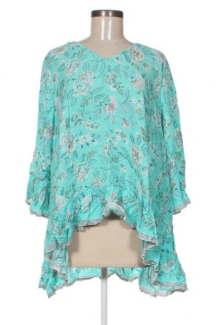 Γυναικεία μπλούζα Threadz, Μέγεθος 3XL, Χρώμα Πράσινο, Τιμή 14,40 €