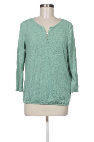 Γυναικεία μπλούζα Tom Tailor, Μέγεθος S, Χρώμα Πράσινο, Τιμή 2,23 €
