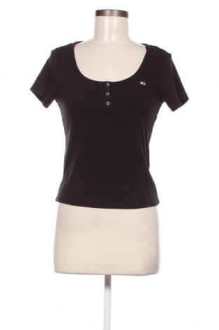 Γυναικεία μπλούζα Tommy Jeans, Μέγεθος L, Χρώμα Μαύρο, Τιμή 39,55 €