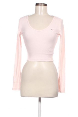 Γυναικεία μπλούζα Tommy Jeans, Μέγεθος XS, Χρώμα Ρόζ , Τιμή 39,40 €