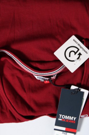 Γυναικεία μπλούζα Tommy Jeans, Μέγεθος S, Χρώμα Κόκκινο, Τιμή 39,40 €