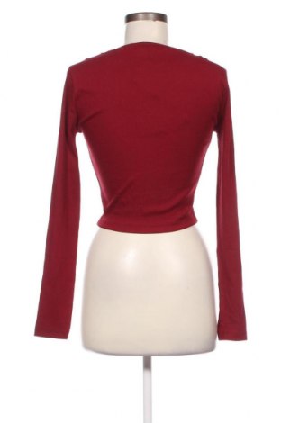 Дамска блуза Tommy Jeans, Размер S, Цвят Червен, Цена 63,70 лв.