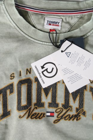 Damen Shirt Tommy Jeans, Größe M, Farbe Grün, Preis 44,33 €